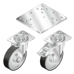 Płyta montażowa zestawu kołowego do dużych obciążeń