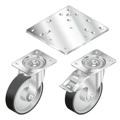 Płyta montażowa zestawu kołowego do dużych obciążeń