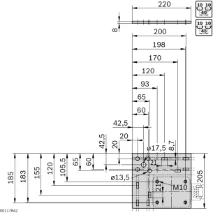 Płyta montażowa zestawu kołowego do dużych obciążeń 2
