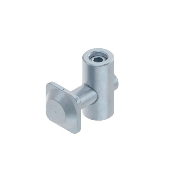 Łącznik szybkomocujący 0°/90° [6/6] D8 ze stali szlachetnej