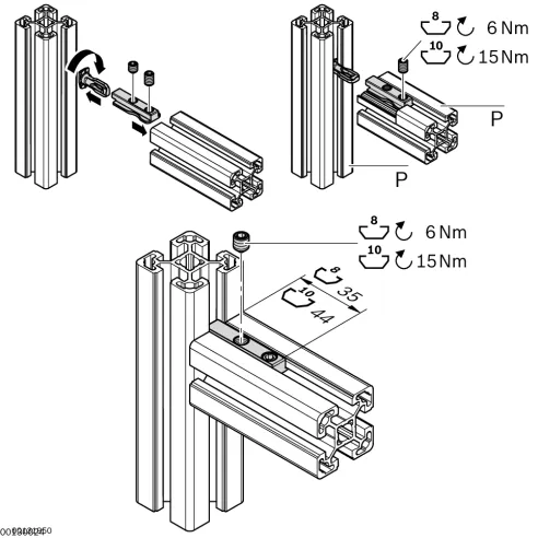 Łącznik mocujący SV [8]