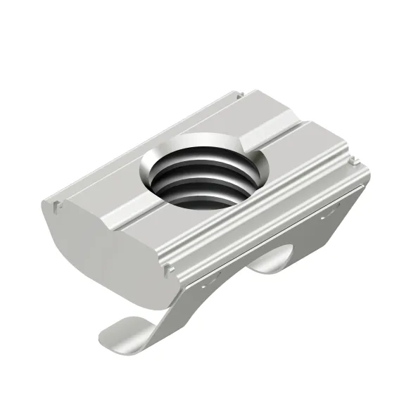 Wpust rowkowy M8 [8] ze sprężyną ze stali szlachetnej