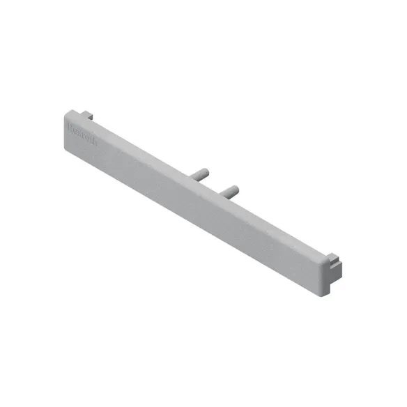 Zaślepka 15x120 jasno szara RAL 7004