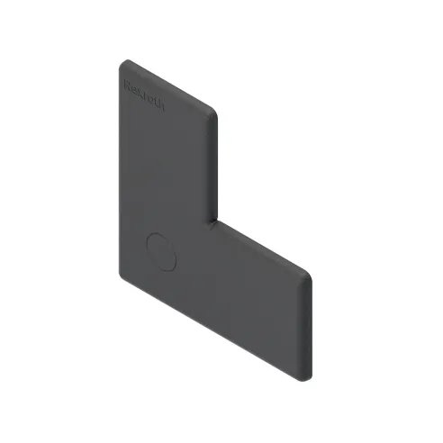 Zaślepka 40x80x80 czarna ESD