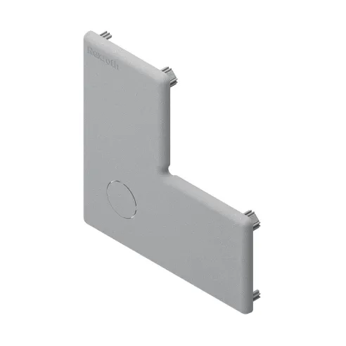 Zaślepka 45x90x90 jasno szara RAL 7004