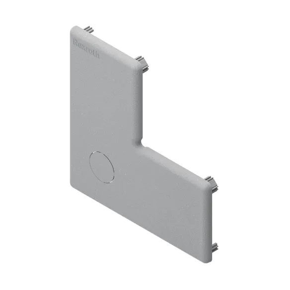 Zaślepka 45x90x90 jasno szara RAL 7004