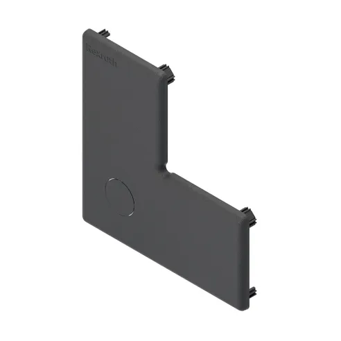 Zaślepka 45x90x90 czarna ESD