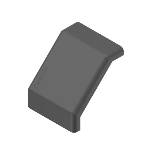 Zaślepka na kątownik 45x90, czarna ESD