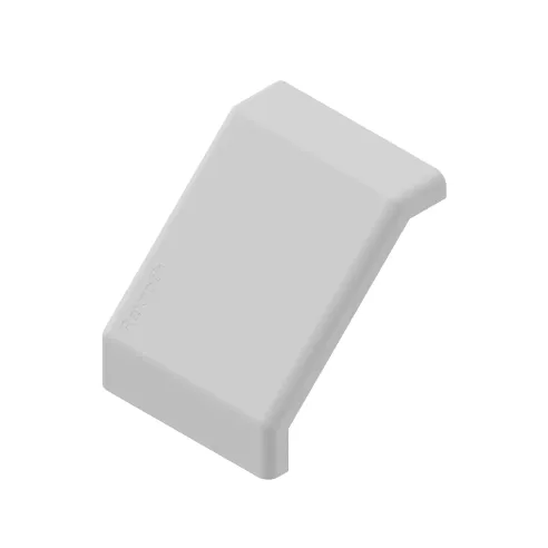 Zaślepka na kątownik 80x80, czarna ESD