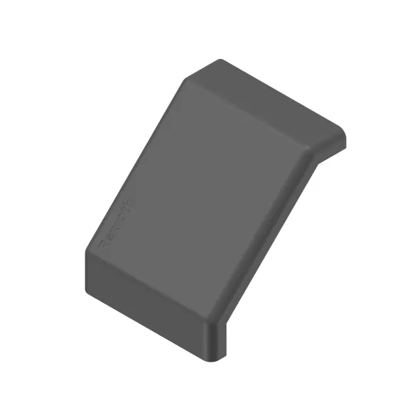 Zaślepka na kątownik 60x60 jasno szara RAL 7004