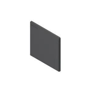 Zaślepka 60x60 8N czarna ESD