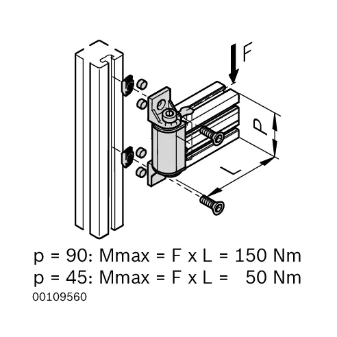 Łożysko ruchome 45x45 