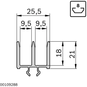 Profil do drzwi rozsuwanych [8] 2