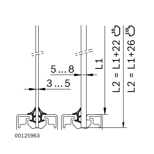 Profil wpustowy do szyb [10] 