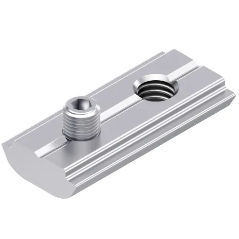 Wpust rowkowy obracany z wkrętem bez łba [10] 2XM5 ES 1XM5 1XM6