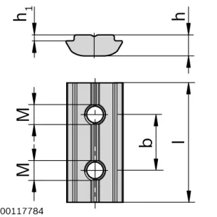 Wpust rowkowy obracany z wkrętem bez łba [10] 2XM5 ES 1XM5 1XM6 2