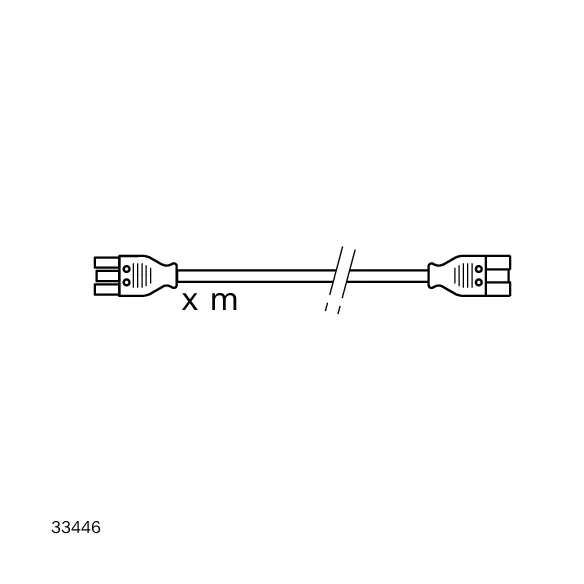 Kabel łączący GST MINI L3 M