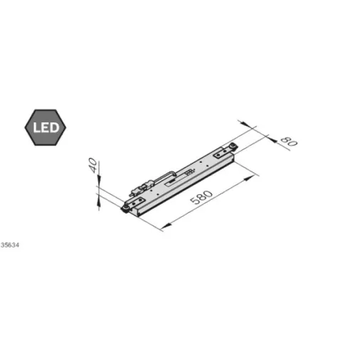 Lampa systemowa SL 12 LED economic