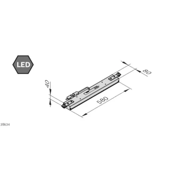 Lampa systemowa SL 12 LED economic
