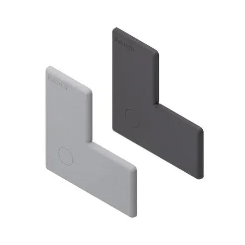 Zaślepka 40x80x80 czarna ESD