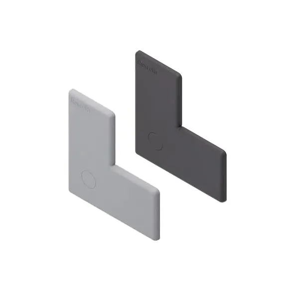 Zaślepka 40x80x80 czarna ESD