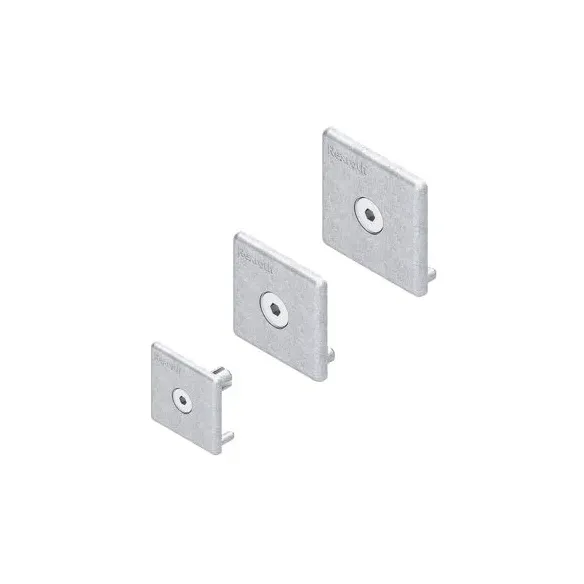 Zaślepka 45x45 ZN z otworem