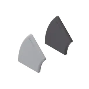 Zaślepka 45x45G  jasno szara RAL 7004 2