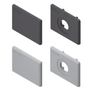 Zaślepka 45x60 czarna ESD 2