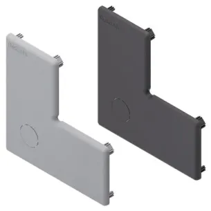 Zaślepka 45x90x90 czarna ESD 2