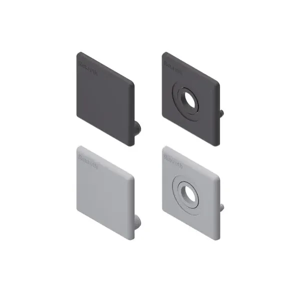 Zaślepka 50x50 jasno szara RAL 7004