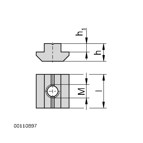 Wpust rowkowy M5 [6]
