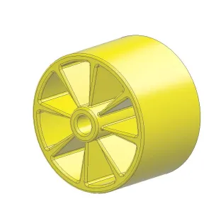 Rolka D32 żółta ESD