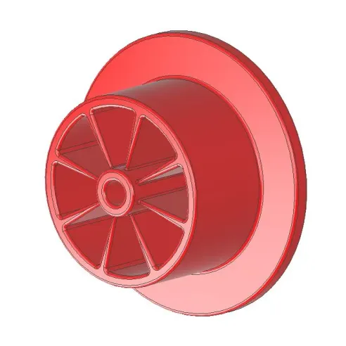 Rolka D32SK czerwona ESD