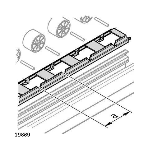 Uchwyt do rolek D32X37,5 ESD