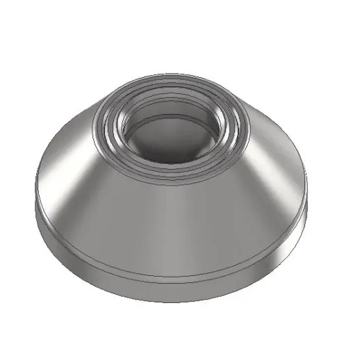 Podstawa nogi ze stali szlachetnej D44