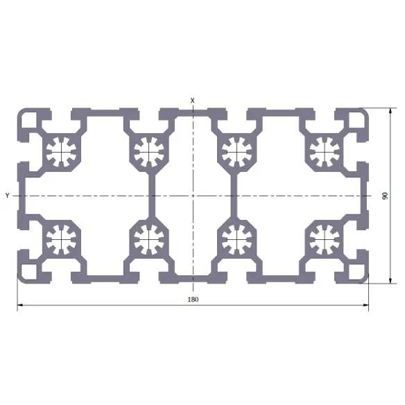 Profil aluminiowy 90x180L