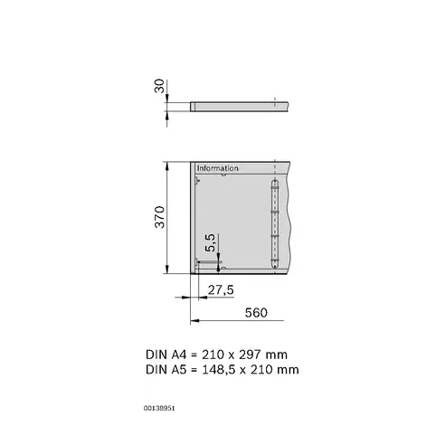 Tablica informacyjna 2xA4