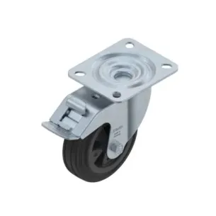 Zestaw kołowy z kołnierzem mocującym D100 F600N z hamulcem