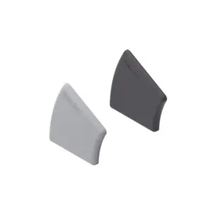 Zaślepka 40x30° jasno szara RAL 7004 2