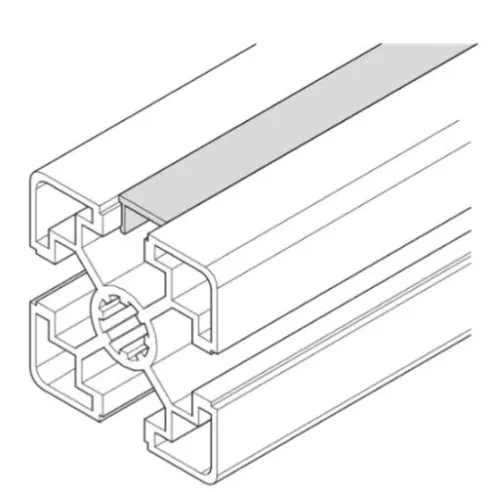 Profil maskujący [8] jasno szary  (RAL 7004)