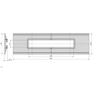 Osłona 80 szary ostrzegawczy 2