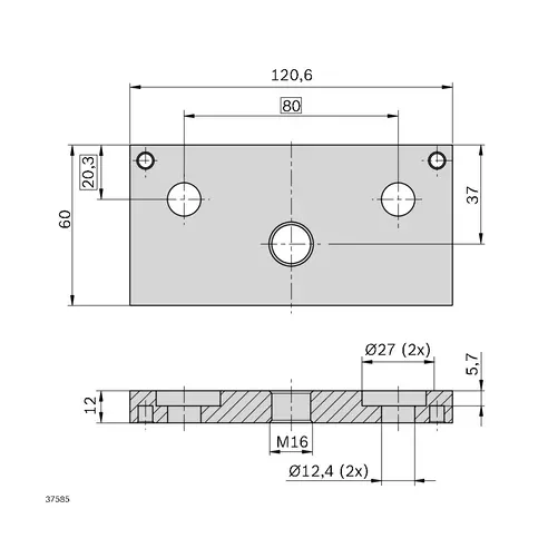 Płyta podkładowa 60x120