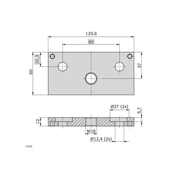Płyta podkładowa 60x120