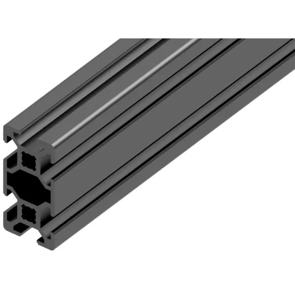Profil aluminiowy 20x40 czarny anodowany