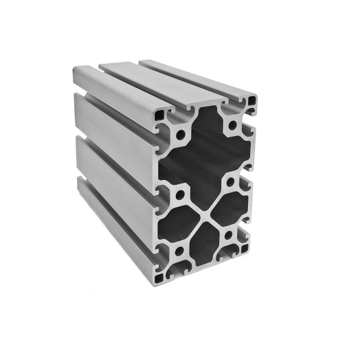 Profil aluminiowy konstrukcyjny 80x120L [rowek 8 mm]