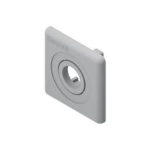Zaślepka 40x40 jasno szara z otworem RAL 7004