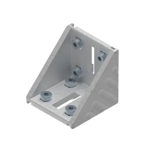 Kątownik 60x60 [8] z zestawem montażowym