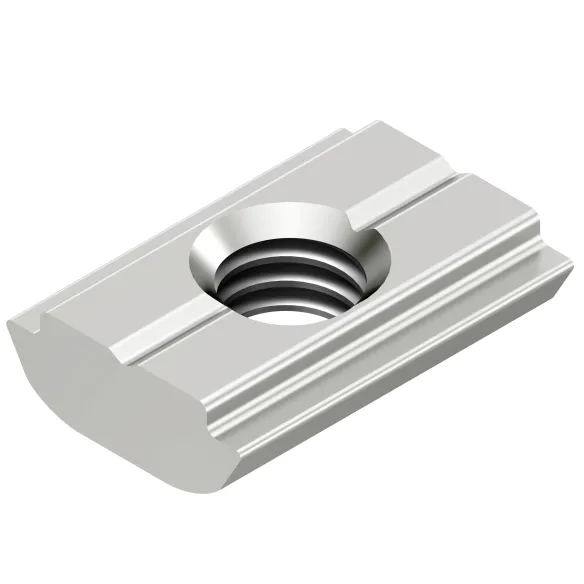 Wpust rowkowy obracany  M8 [10] ze stali szlachetnej